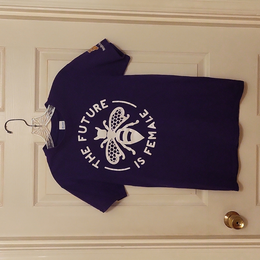 "The Future Is Female" Purple T-Shirt